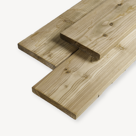 houding bereiken periode Douglas plank | geschaafd | geïmpregneerd | 2,8x20 cm | Vandentop Tuinhout