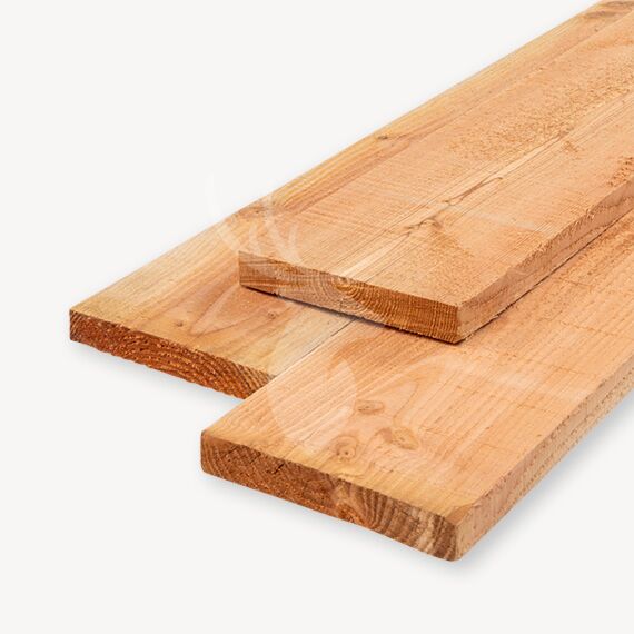 Lam vervorming Geroosterd Douglas plank | ruw | blank | 3x20 cm | Vandentop Tuinhout