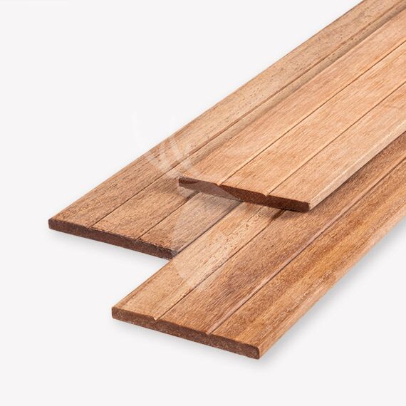 Populair Parel Reis Hardhouten plank | 1,6x14,5 cm | Vandentop Tuinhout