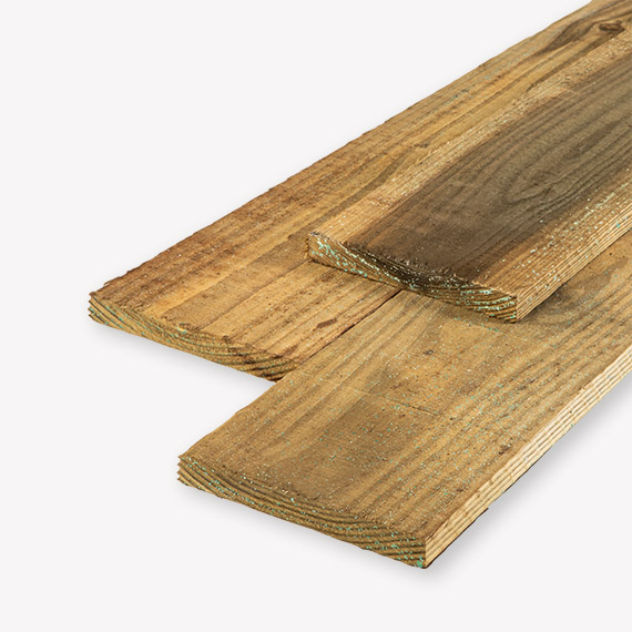 Omgeving Continentaal Bevestiging Douglas plank | ruw | geïmpregneerd | 2x20 cm | Vandentop Tuinhout